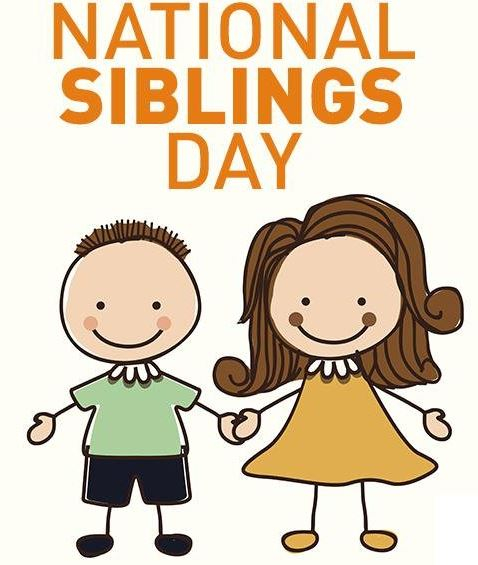 national siblings day clip art